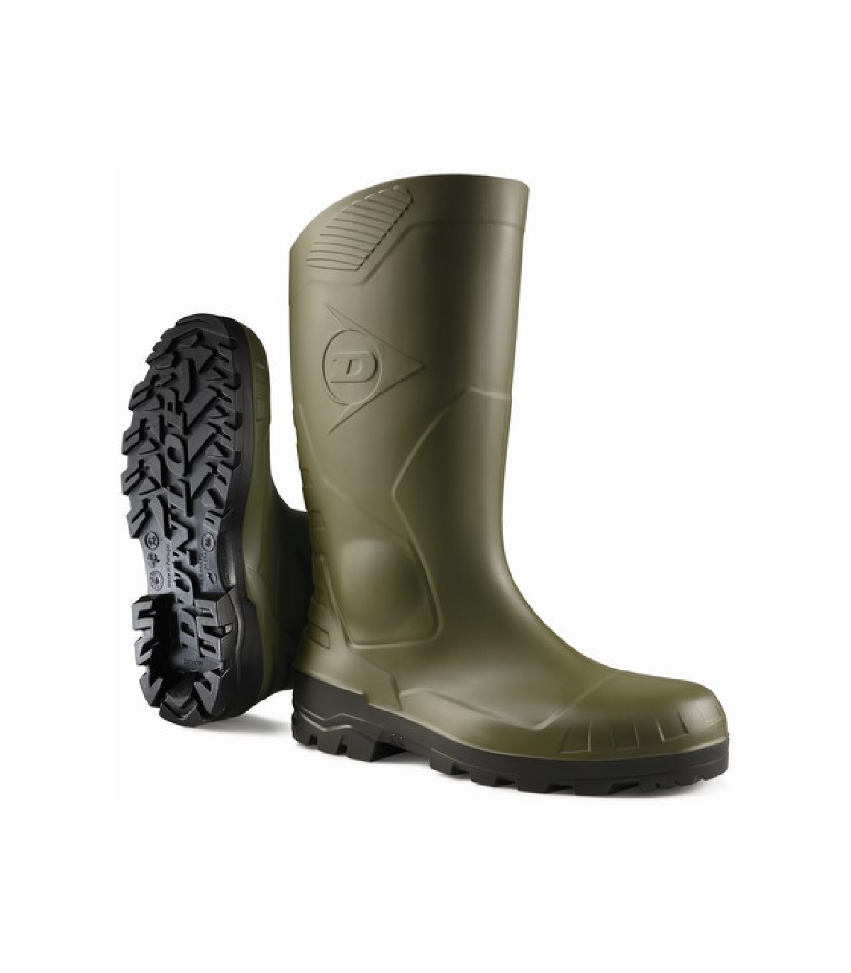 DUNLOP Μπότες γονάτου Devon S5 πράσινες H142611 No47