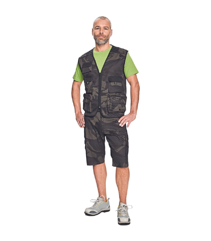 ΓΙΛΕΚΟ ΕΡΓΑΣΙΑΣ CRAMBE ΚΑΜΟΥΦΛΑΖ/ΠΑΡΑΛΛΑΓΗΣ 65%poly-35%cott, 195 g/m² 2XL