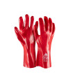 Γάντια χημικών Νο5 PVC πετρελαίου 10''-35cm Redstart