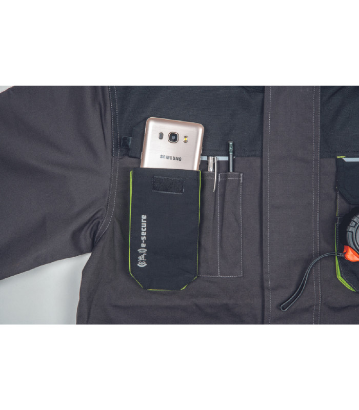 ΜΠΟΥΦΑΝ ΕΡΓΑΣΙΑΣ GREENDALE ΑΝΘΡΑΚΙ/ΛΑΙΜ 65%poly-35%cott, 270 g/m² No 50/M