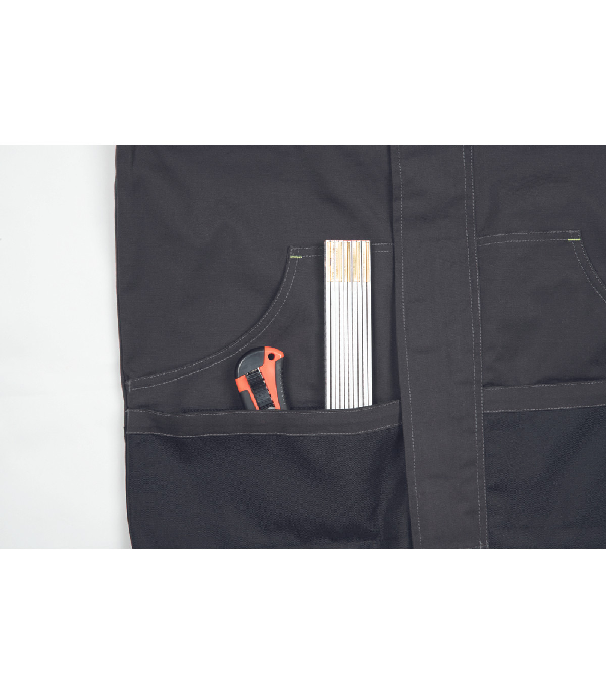 ΜΠΟΥΦΑΝ ΕΡΓΑΣΙΑΣ GREENDALE ΑΝΘΡΑΚΙ/ΛΑΙΜ 65%poly-35%cott, 270 g/m² No 52/L