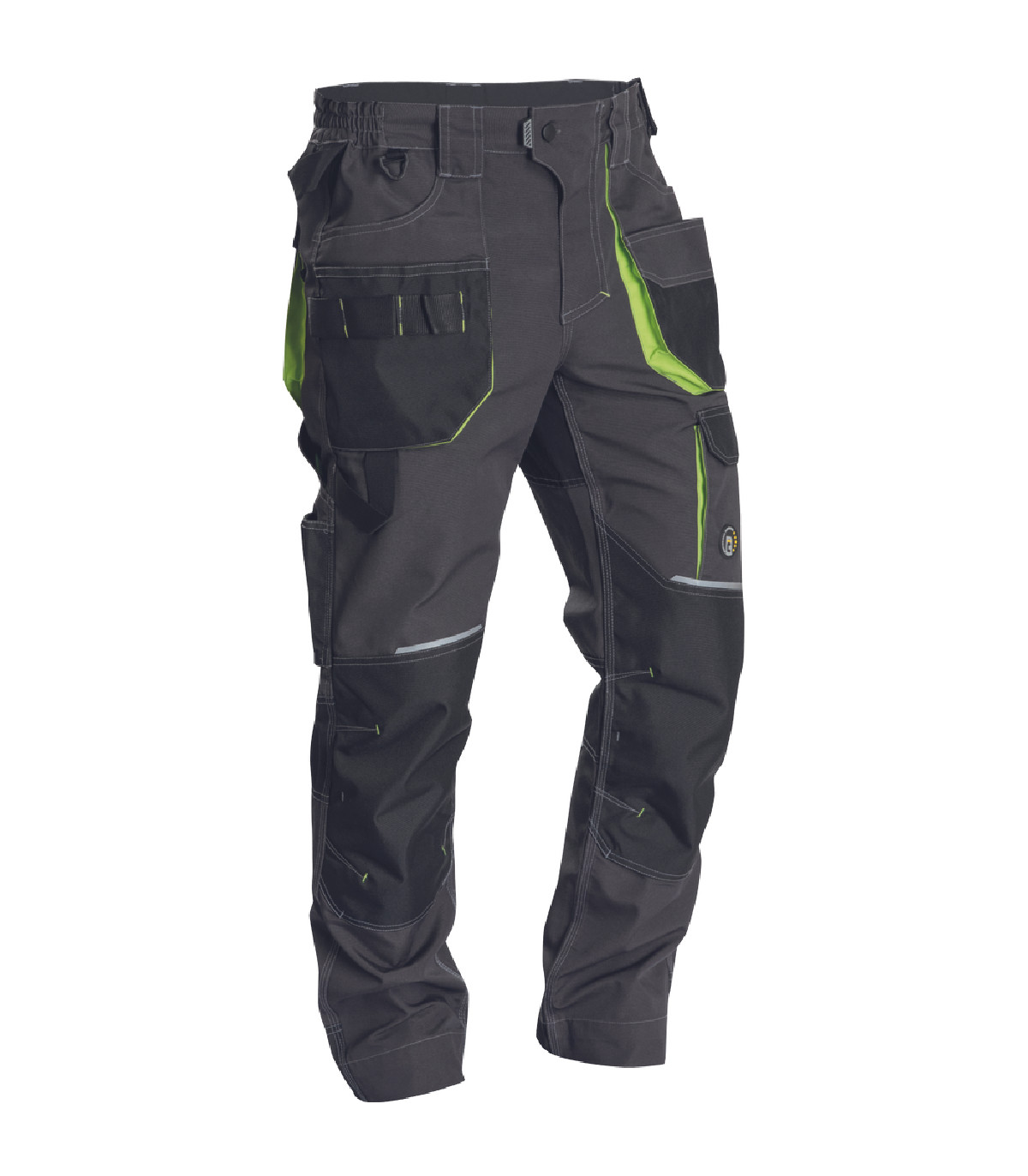 ΠΑΝΤΕΛΟΝΙ ΕΡΓΑΣΙΑΣ GREENDALE ΑΝΘΡΑΚΙ/ΛΑΙΜ 65%poly-35%cott, 270 g/m² No 52/L