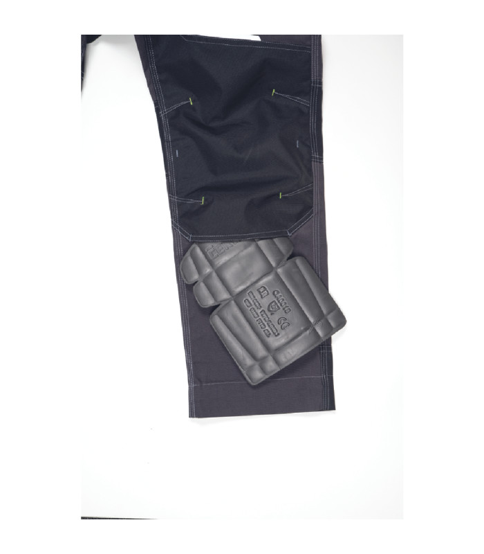 ΠΑΝΤΕΛΟΝΙ ΕΡΓΑΣΙΑΣ GREENDALE ΑΝΘΡΑΚΙ/ΛΑΙΜ 65%poly-35%cott, 270 g/m² No 52/L