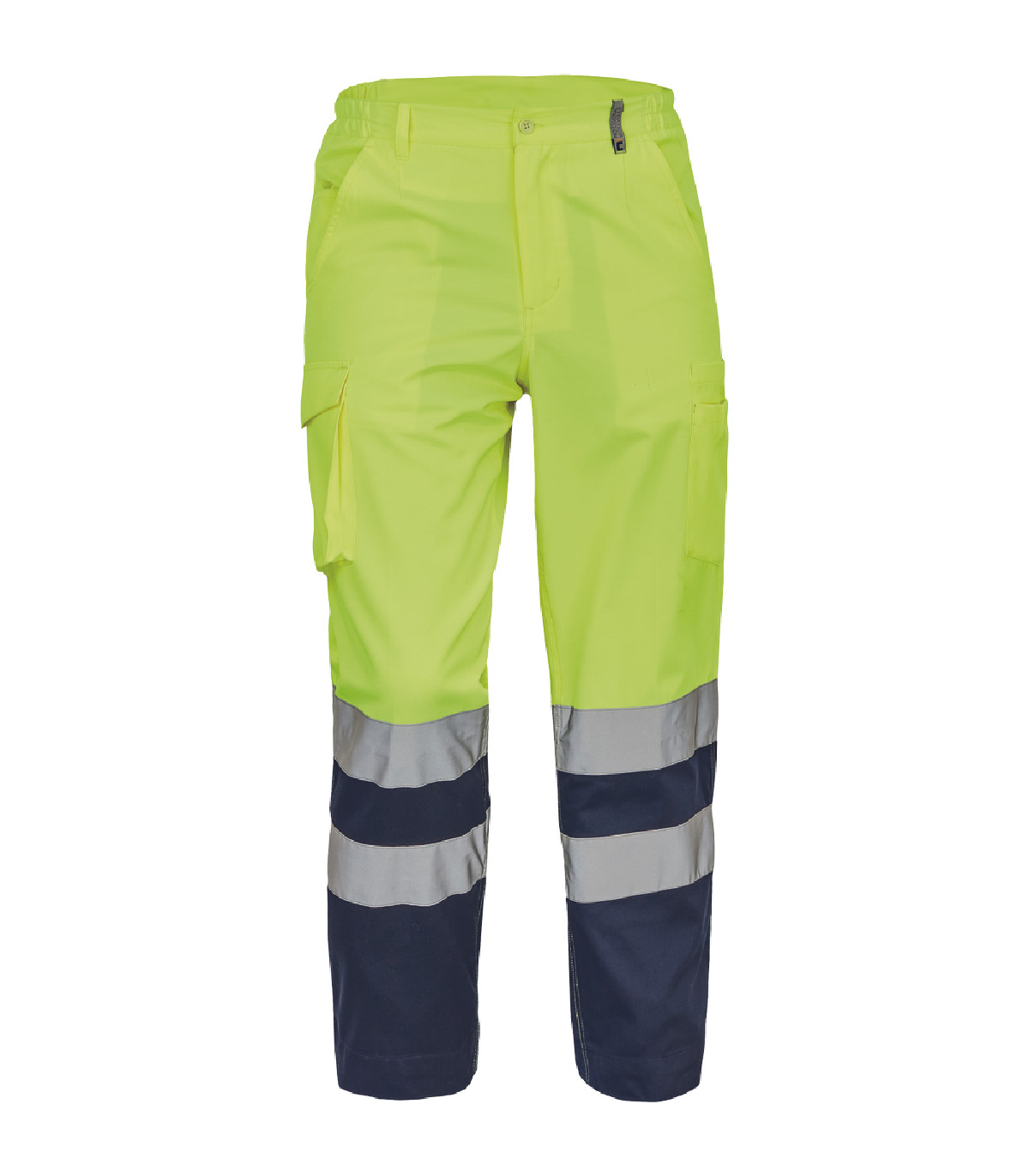 ΠΑΝΤΕΛΟΝΙ ΕΡΓΑΣΙΑΣ BURGOS ΚΙΤΡΙΝΟ/ΜΠΛΕ ΥΨΗΛΗΣ ΕΥΚΡΙΝΕΙΑΣ 50%poly-50%cott, 200 g/m² No 52/L