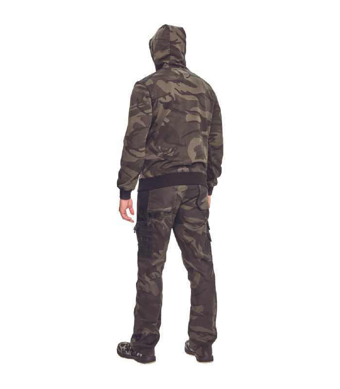 ΜΠΛΟΥΖΑ ΦΟΥΤΕΡ ΜΕ ΚΟΥΚΟΥΛΑ-HOODIE CRAMBE ΚΑΜΟΥΦΛΑΖ 65%poly-35%cott, 340 g/m² M