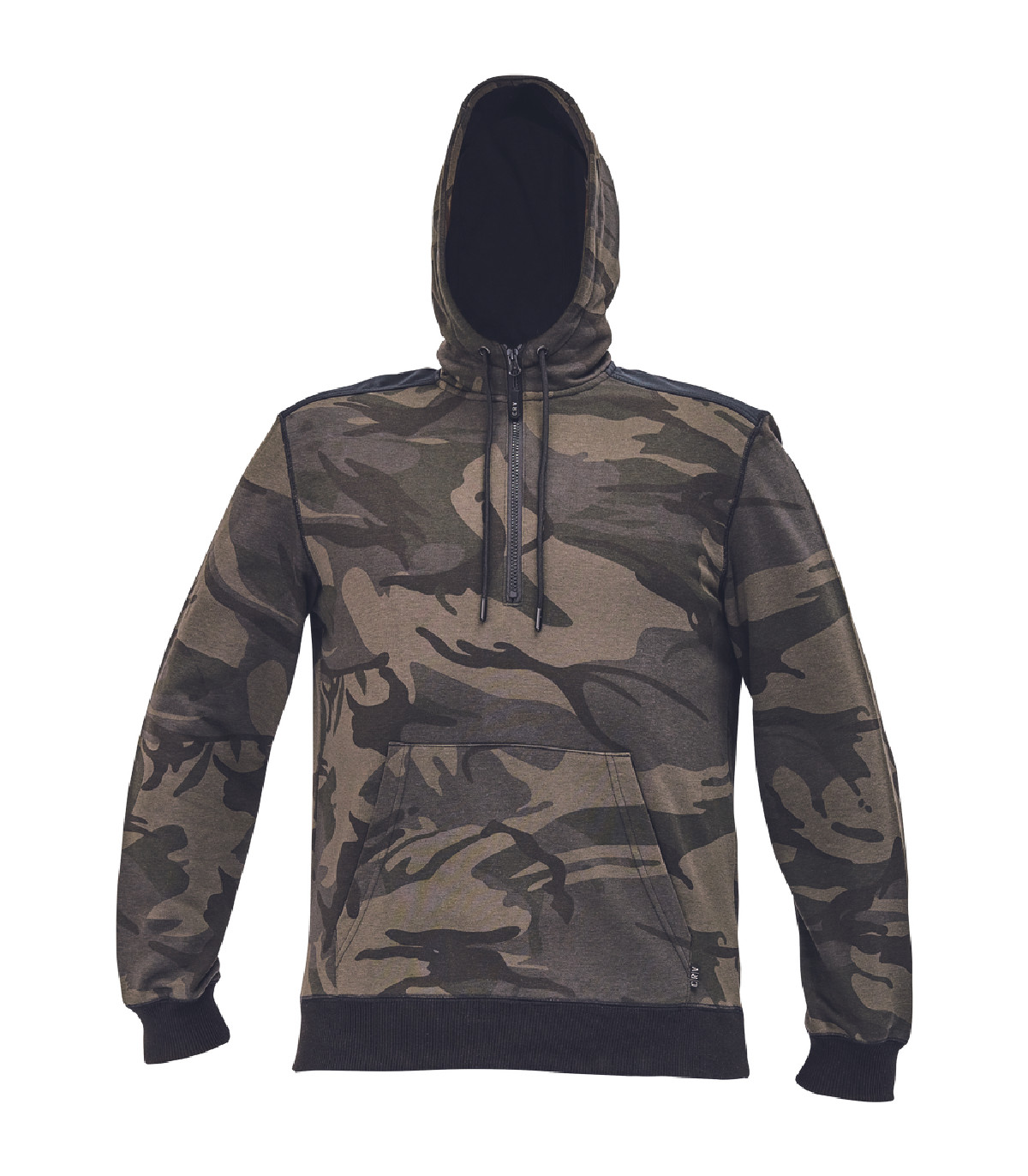 ΜΠΛΟΥΖΑ ΦΟΥΤΕΡ ΜΕ ΚΟΥΚΟΥΛΑ-HOODIE CRAMBE ΚΑΜΟΥΦΛΑΖ 65%poly-35%cott, 340 g/m² S
