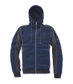 ΖΑΚΕΤΑ ΦΟΥΤΕΡ ΜΕ ΚΟΥΚΟΥΛΑ-HOODIE DAYBORO ΜΠΛΕ 55%poly-45%cott, 340 g/m² XL