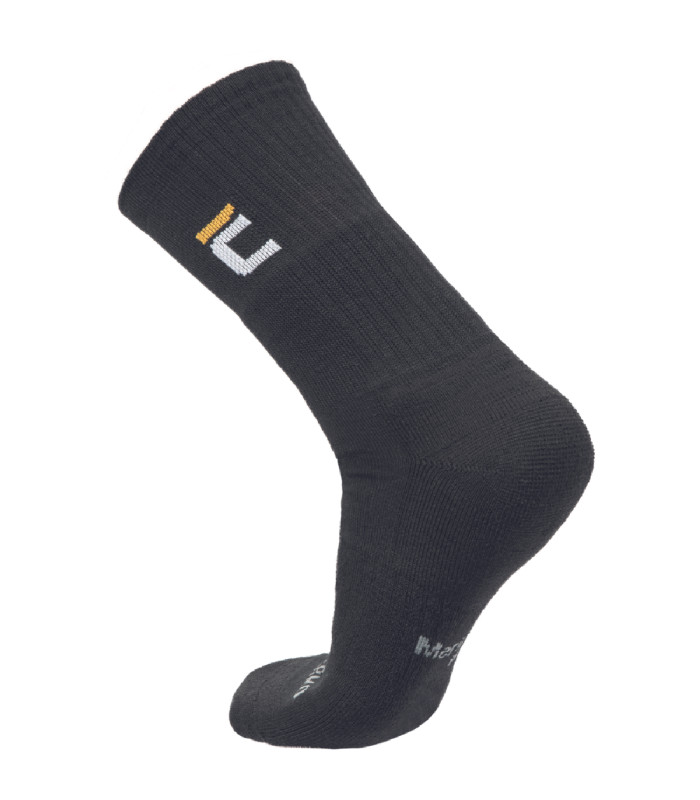 Κάλτσες εργασίας Dayboro μαύρες μάλλινες με ελαστίνη Νο45-46