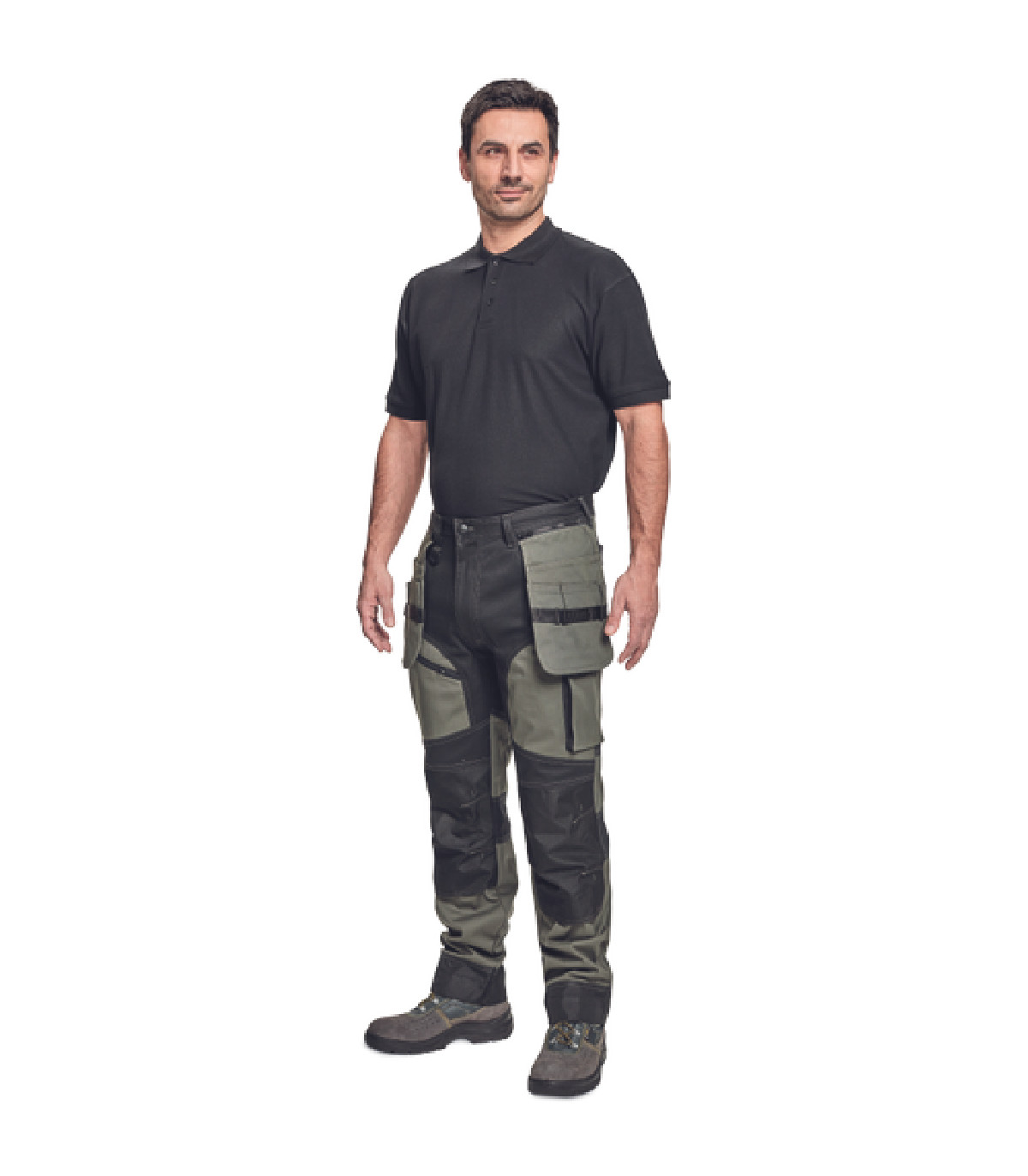 ΠΑΝΤΕΛΟΝΙ ΕΡΓΑΣΙΑΣ KEILOR ΛΑΔΙ/ΜΑΥΡΟ ΜΕ ΕΛΑΣΤΙΝΗ 265g/m² No 52/L