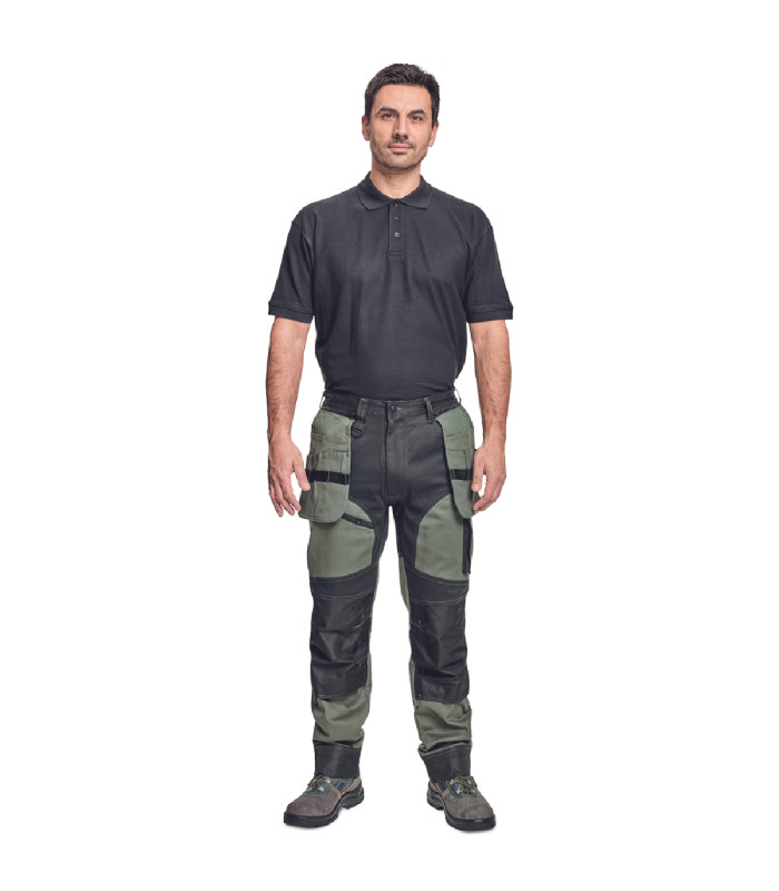 ΠΑΝΤΕΛΟΝΙ ΕΡΓΑΣΙΑΣ KEILOR ΛΑΔΙ/ΜΑΥΡΟ ΜΕ ΕΛΑΣΤΙΝΗ 265g/m² No 54/L