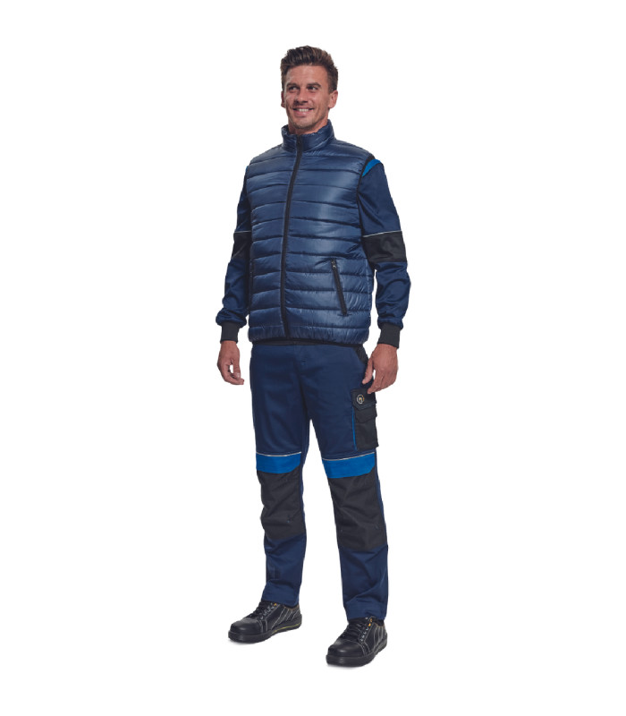 Γιλέκο εργασίας Max neo light σκούρο μπλε 100%POLY, 200g/m² M