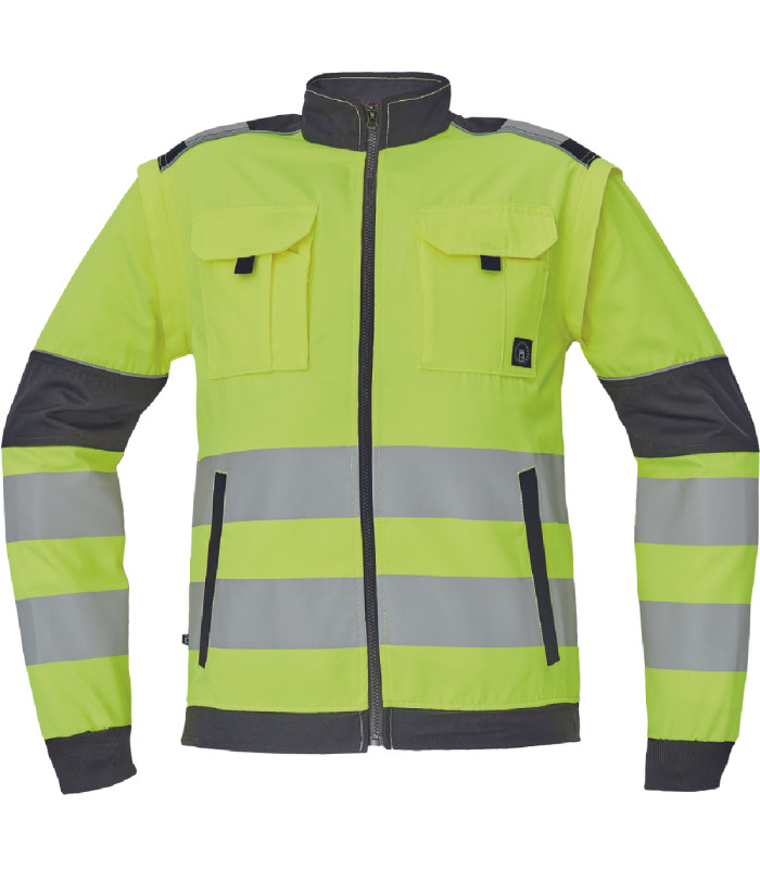 ΜΠΟΥΦΑΝ ΕΡΓΑΣΙΑΣ MAX VIVO 2σε1 ΚΙΤΡΙΝΟ ΥΨΗΛΗΣ ΕΥΚΡΙΝΕΙΑΣ 65%poly-35%cott, 250 g/m² No 54/L