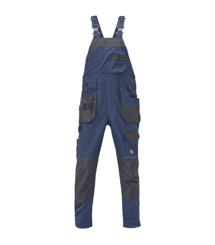 ΦΟΡΜΑ ΕΡΓΑΣΙΑΣ ΜΕ ΤΙΡΑΝΤΕΣ DAYBORO ΜΕ ΕΛΑΣΤΙΝΗ ΣΚΟΥΡΟ ΜΠΛΕ 260g/m² No 52/L