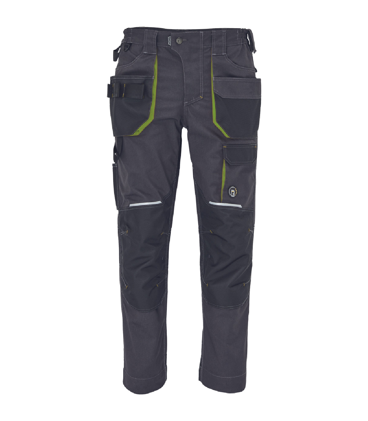 ΠΑΝΤΕΛΟΝΙ ΕΡΓΑΣΙΑΣ GREENDALE ΑΝΘΡΑΚΙ/ΛΑΙΜ 65%poly-35%cott, 270 g/m² No 64/3XL