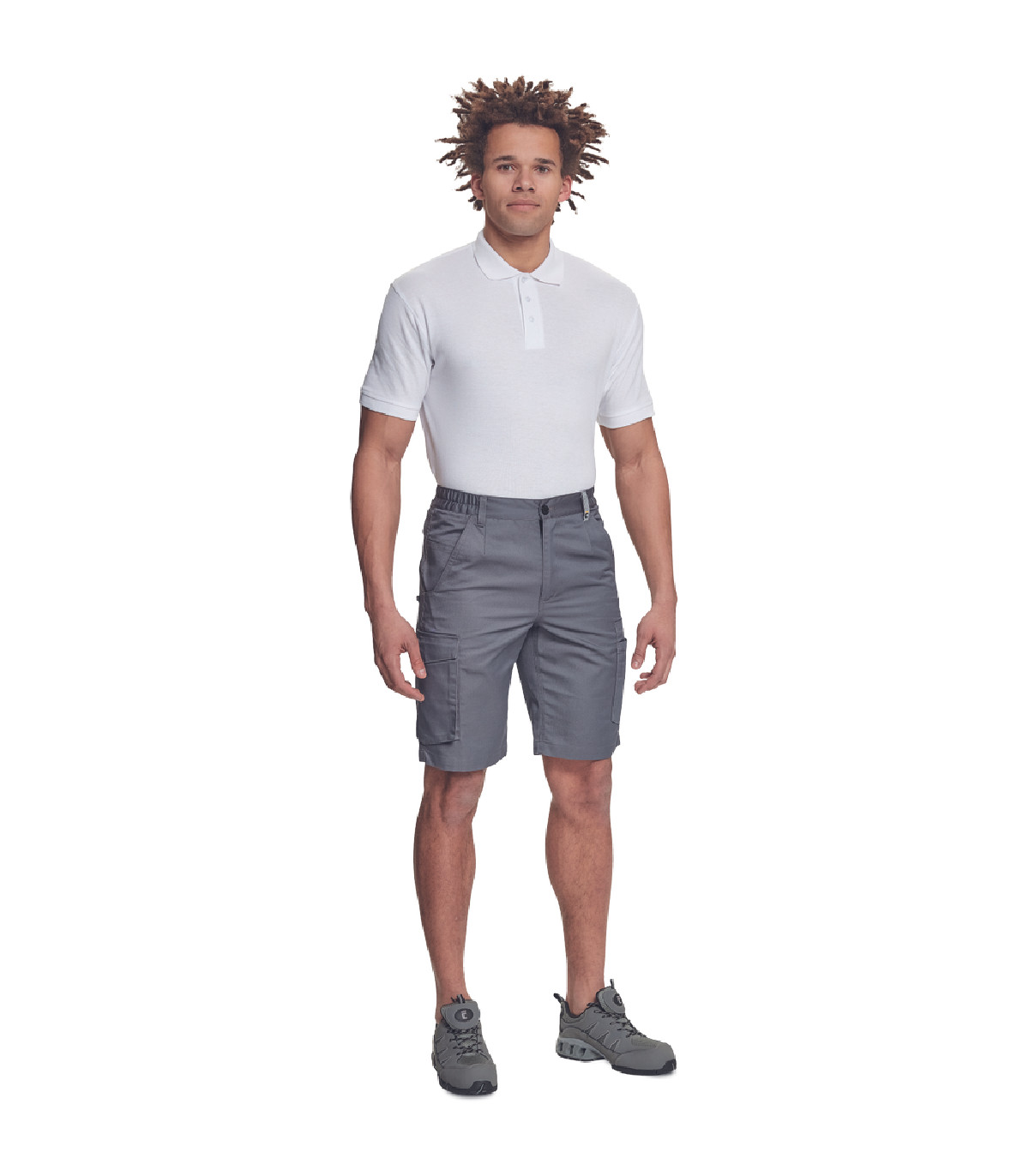 Βερμούδα εργασίας Gijon γκρι 65%poly-35%cott, 195 g/m² No 56/XL