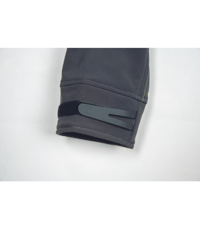 ΜΠΟΥΦΑΝ SOFTSHELL ΕΡΓΑΣΙΑΣ ΑΔΙΑΒΡΟΧΟ GREENDALE ΑΝΘΡΑΚΙ/ΛΑΙΜ 94%poly-6%elast, 320 g/m² 3XL