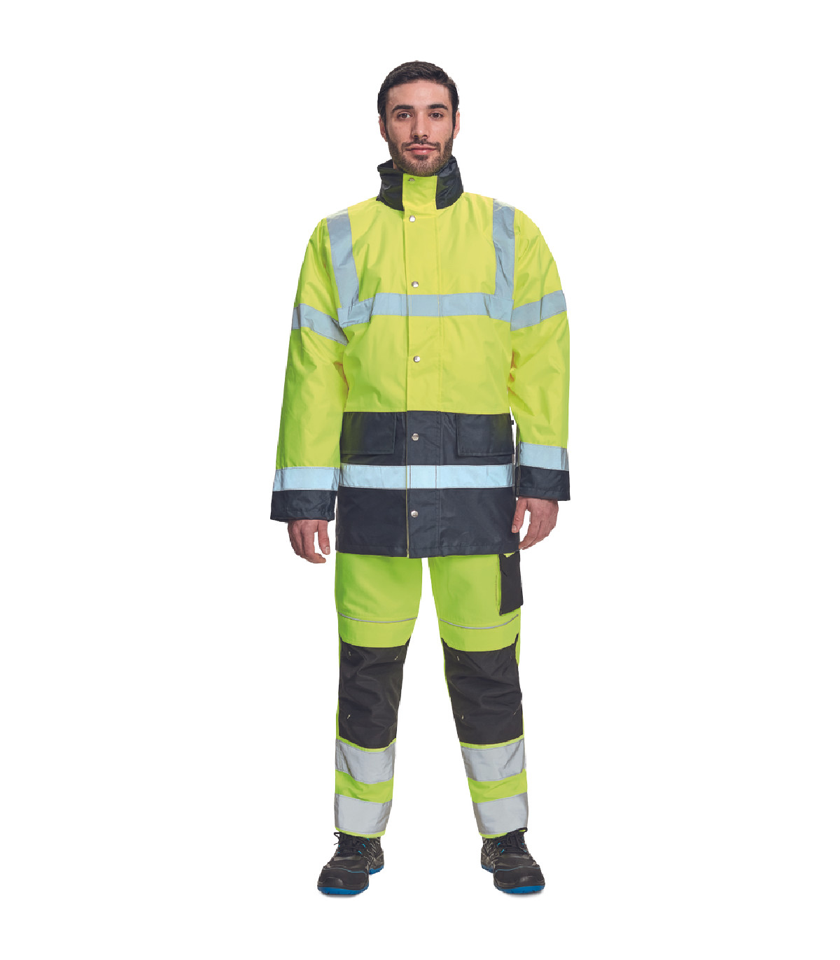 ΜΠΟΥΦΑΝ ΕΡΓΑΣΙΑΣ ΑΔΙΑΒΡΟΧΟ ΨΥΧΟΥΣ SEFTON ΚΙΤΡΙΝΟ ΥΨΗΛΗΣ ΕΥΚΡΙΝΕΙΑΣ POLY/PU 160 g/m² XXXL