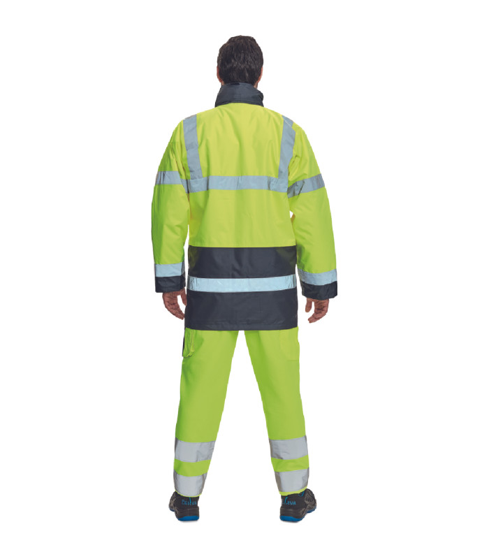 ΜΠΟΥΦΑΝ ΕΡΓΑΣΙΑΣ ΑΔΙΑΒΡΟΧΟ ΨΥΧΟΥΣ SEFTON ΚΙΤΡΙΝΟ ΥΨΗΛΗΣ ΕΥΚΡΙΝΕΙΑΣ POLY/PU 160 g/m² XXXL