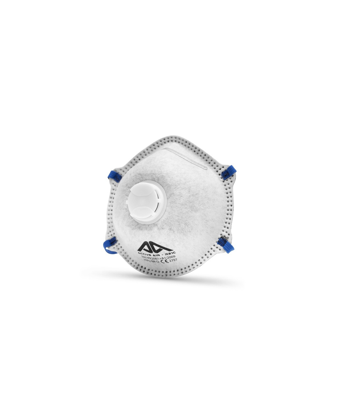 Μάσκα FFP2 NR ενεργού άνθρακα με βαλβίδα AIR R21C