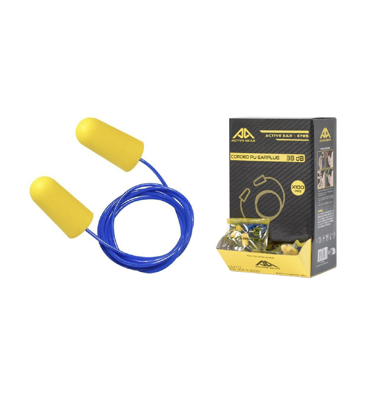 Ωτοασπίδες με κορδόνι E785