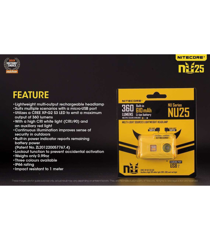 NITECORE NU25