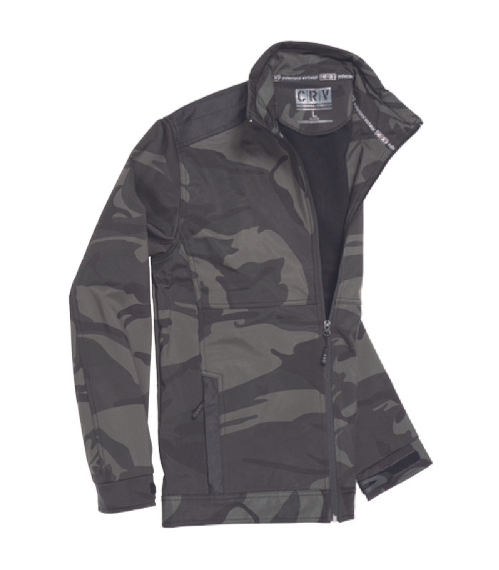 ΜΠΟΥΦΑΝ SOFTSHELL ΕΡΓΑΣΙΑΣ ΑΔΙΑΒΡΟΧΟ CRAMBE ΚΑΜΟΥΦΛΑΖ/ΠΑΡΑΛΛΑΓΗΣ 100%poly, 300g/m² 3XL