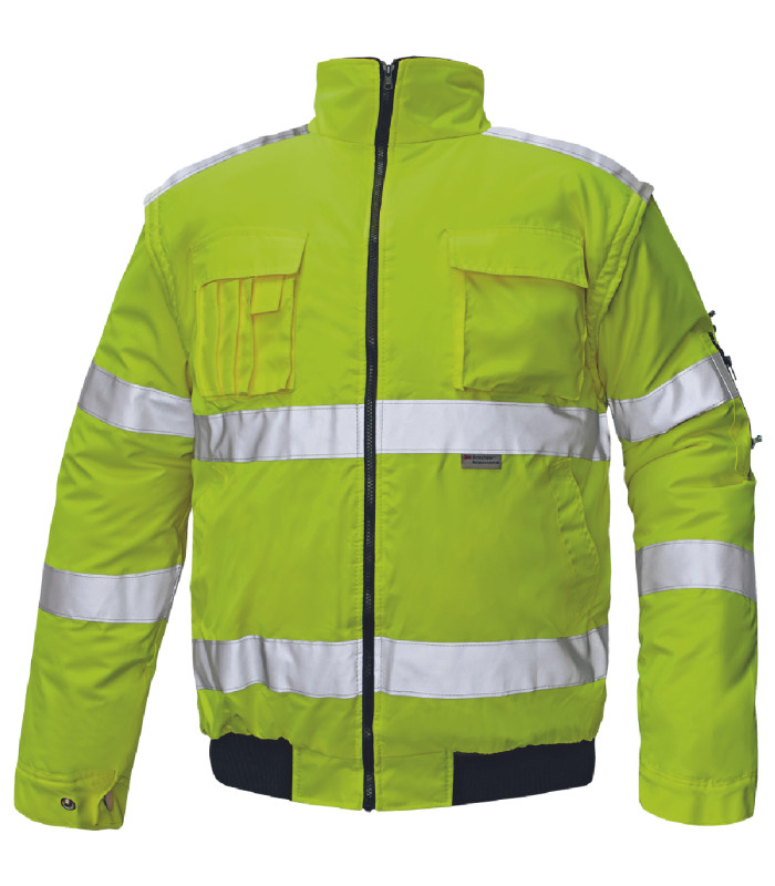 ΜΠΟΥΦΑΝ ΕΡΓΑΣΙΑΣ ΑΔΙΑΒΡΟΧΟ ΨΥΧΟΥΣ CLOVELLY ΚΙΤΡΙΝΟ ΥΨΗΛΗΣ ΕΥΚΡΙΝΕΙΑΣ POLY/PU 160 g/m² XXL