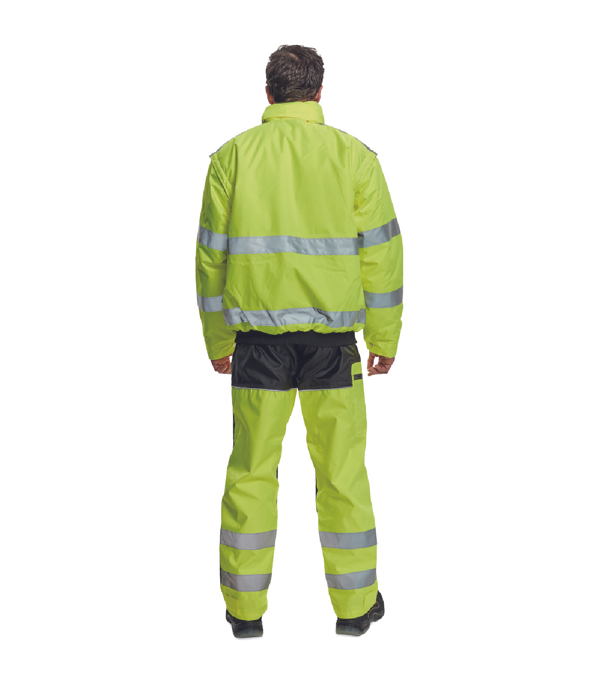 ΜΠΟΥΦΑΝ ΕΡΓΑΣΙΑΣ ΑΔΙΑΒΡΟΧΟ ΨΥΧΟΥΣ CLOVELLY ΚΙΤΡΙΝΟ ΥΨΗΛΗΣ ΕΥΚΡΙΝΕΙΑΣ POLY/PU 160 g/m² XXL