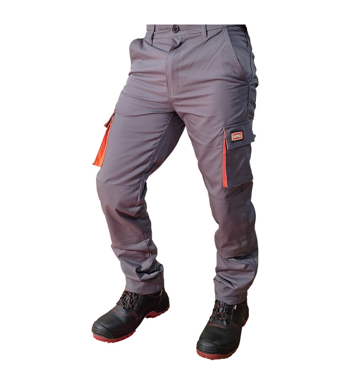 GTC Παντελόνι Εργασίας Hercules Γκρι Νο.XL