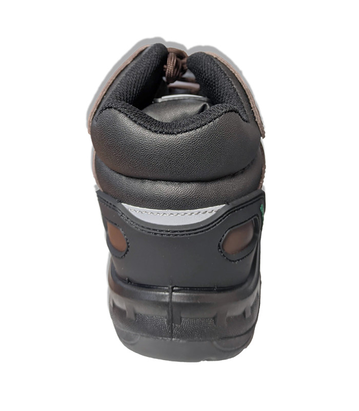 Μποτάκι Εργασίας Priamus High Non-metal No41 S3 SRC 0% Καφέ-Μαύρο