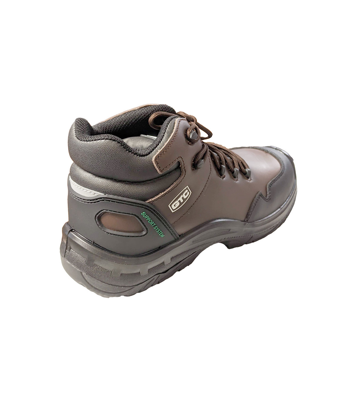 Μποτάκι Εργασίας Priamus High Non-metal No44 S3 SRC 0% Καφέ-Μαύρο