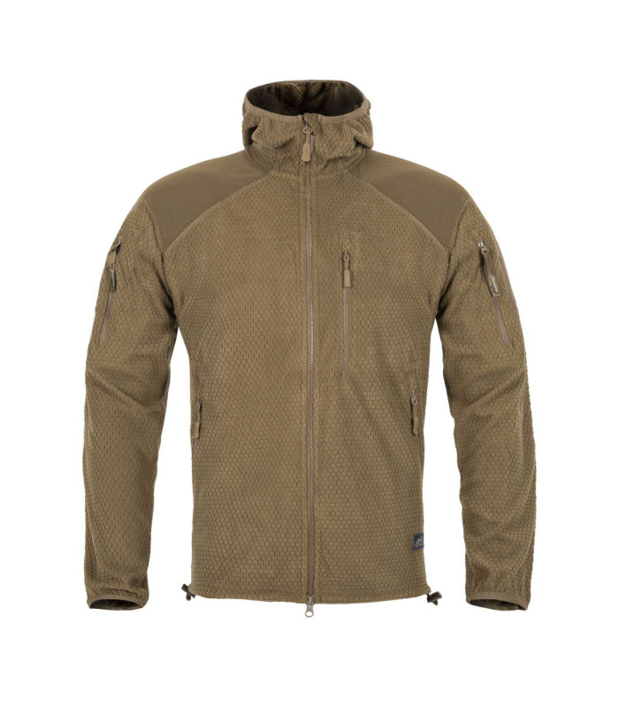 HELIKON-TEX ALPHA HOODIE JACKET - GRID FLEECE