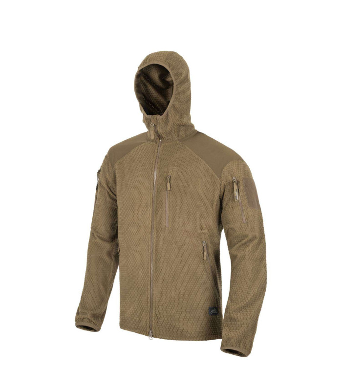 HELIKON-TEX ALPHA HOODIE JACKET - GRID FLEECE