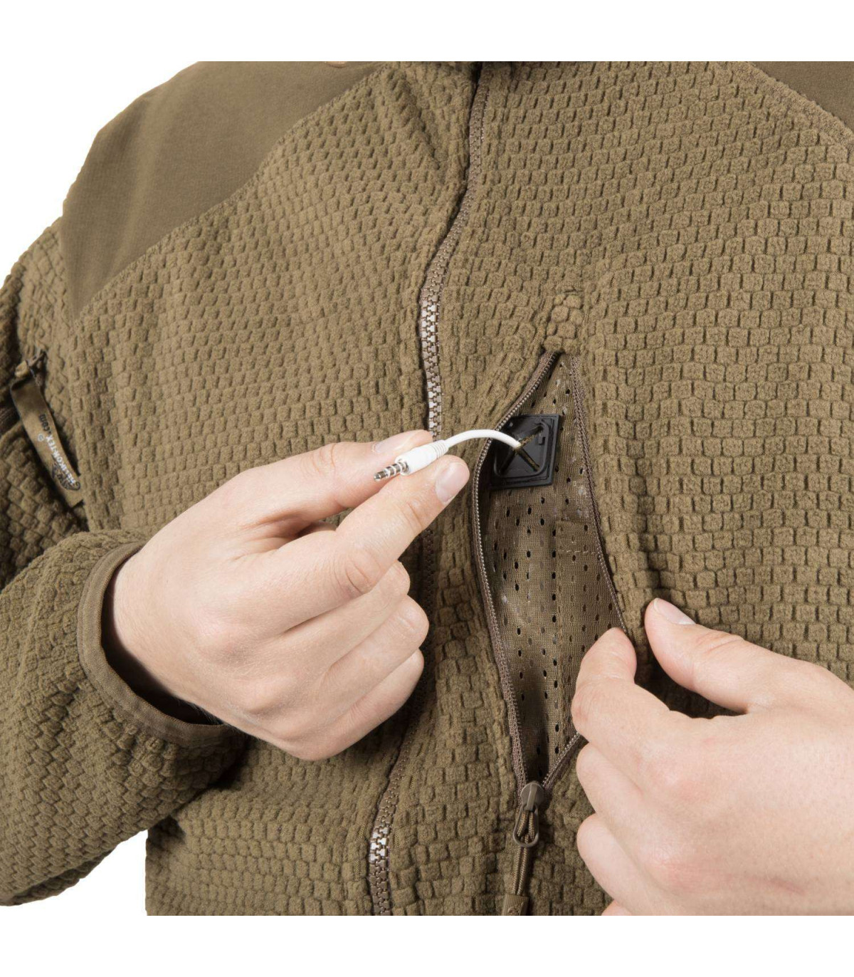 Ζακέτα Helikon-Tex Alpha Hoodie Jacket Φλις Επιχειρησιακή | Sabotage Oddal