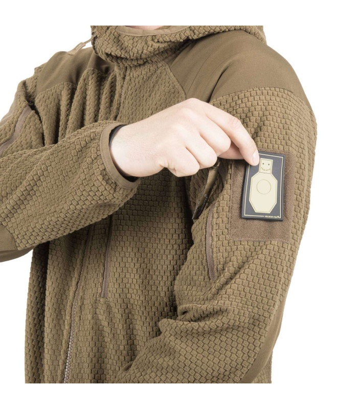 HELIKON-TEX ALPHA HOODIE JACKET - GRID FLEECE