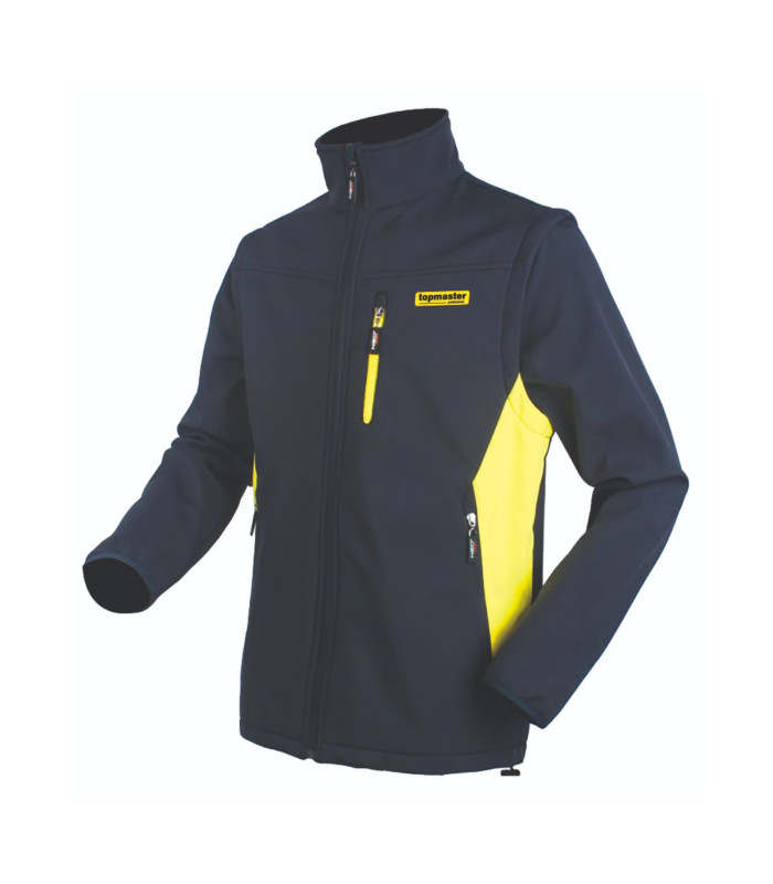 TOP MASTER Μπουφάν softshell με αποσπώμενα μανίκια XL 557403