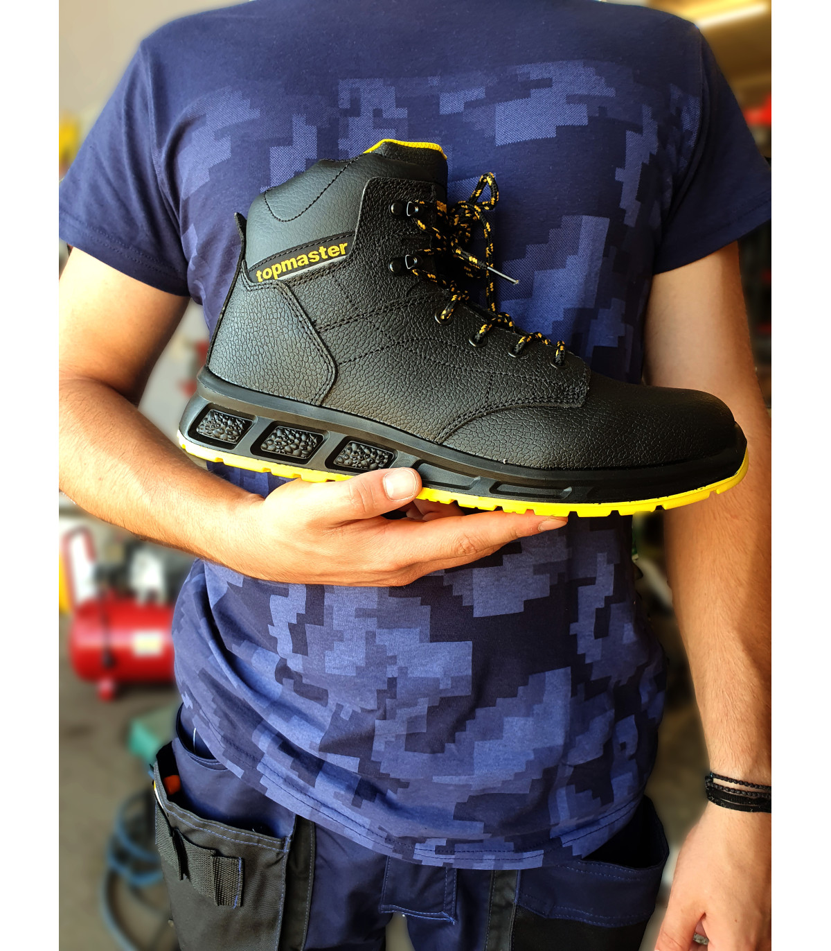 TOP MASTER Μποτάκι ασφαλείας Νο.40 S3 SRC 0% metal 553440