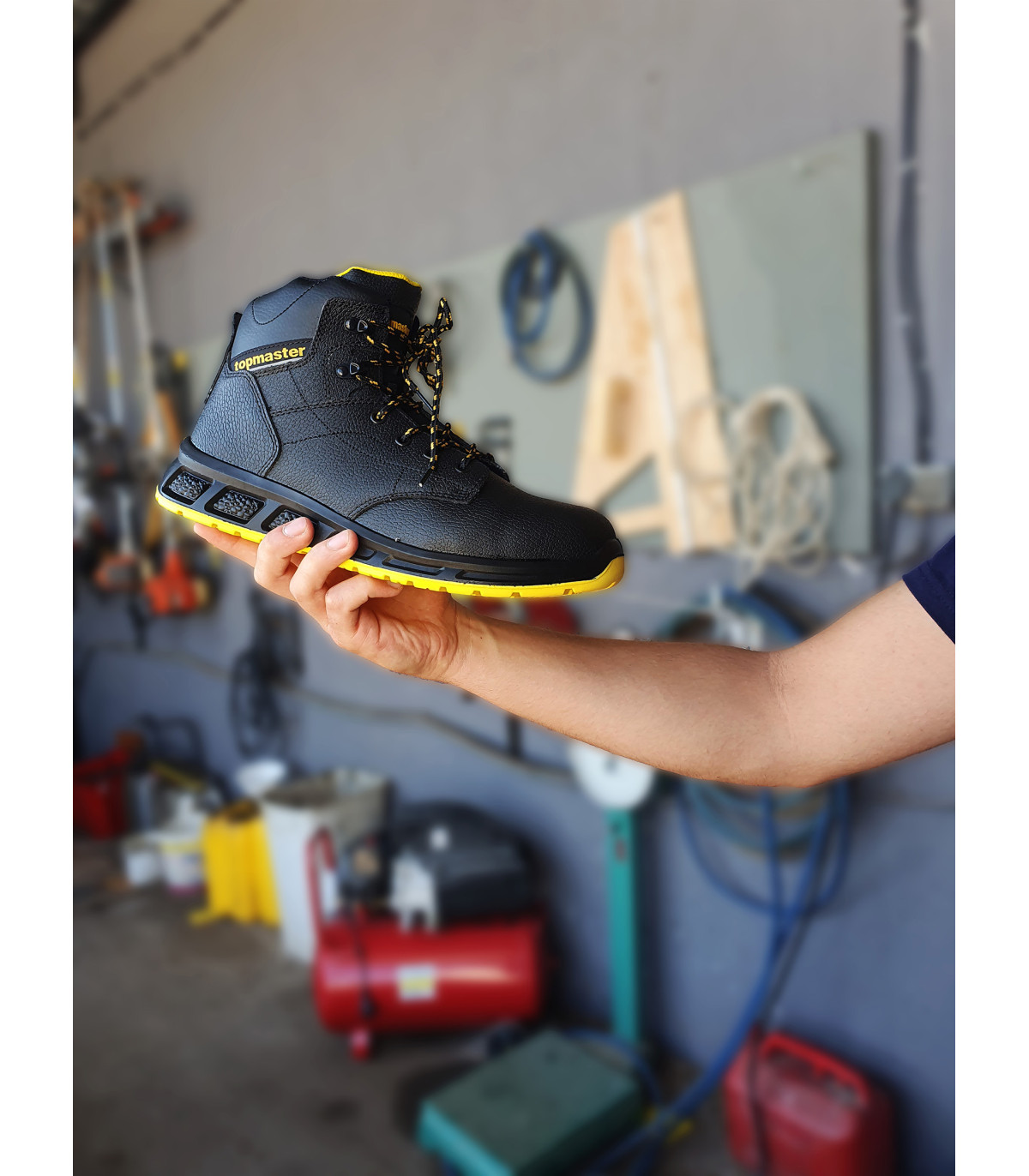 TOP MASTER Μποτάκι ασφαλείας Νο.47 S3 SRC 0% metal 553447