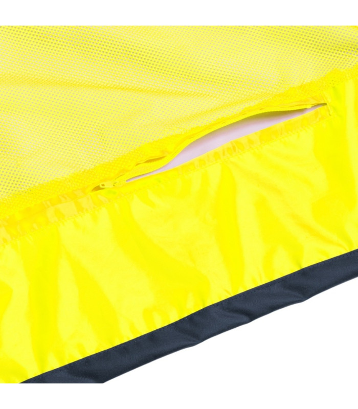 Μπουφάν εργασίας Astral ανακλαστικό κίτρινο-μπλε 5σε1 2XL