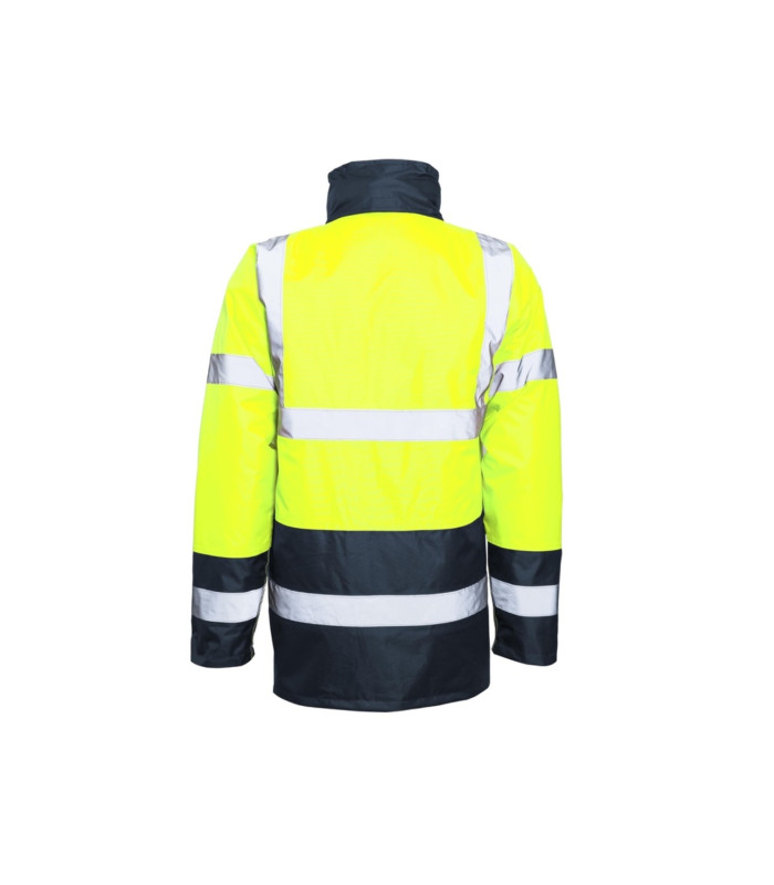 Μπουφάν εργασίας Neon ανακλαστικό κίτρινο-μπλε L HVNEOYL