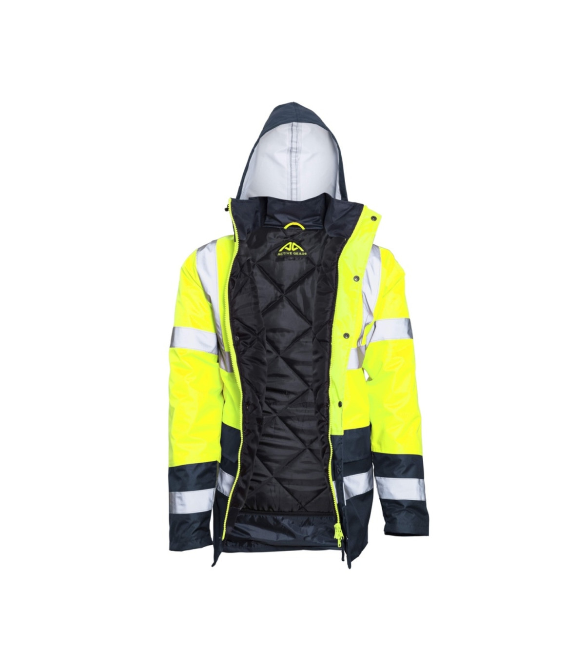 Μπουφάν εργασίας Neon ανακλαστικό κίτρινο-μπλε 2XL HVNEOYXXL