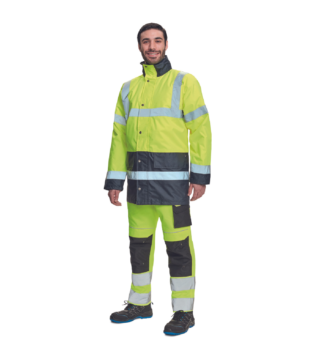 ΜΠΟΥΦΑΝ ΕΡΓΑΣΙΑΣ ΑΔΙΑΒΡΟΧΟ ΨΥΧΟΥΣ SEFTON ΚΙΤΡΙΝΟ ΥΨΗΛΗΣ ΕΥΚΡΙΝΕΙΑΣ POLY/PU 160 g/m² XXL