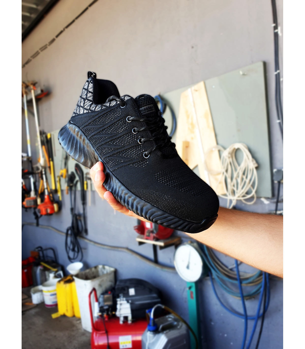 TOP MASTER ΠΑΠΟΥΤΣΙ FLYKNIT N-47 S1 SRA Metal 553408