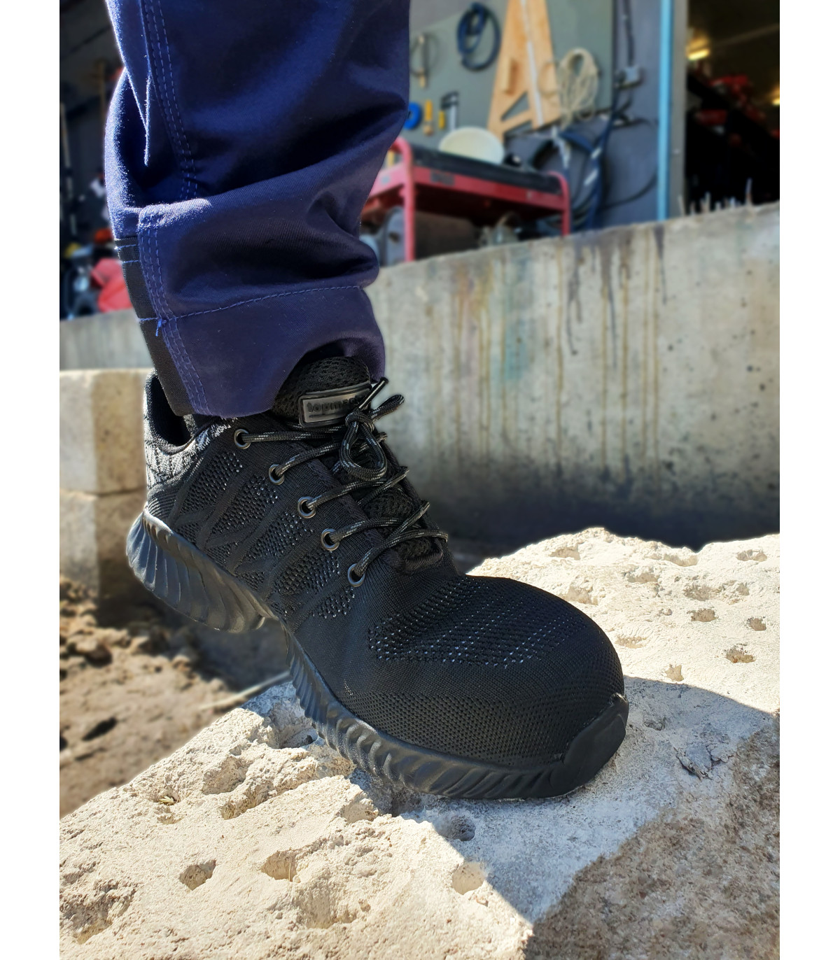 TOP MASTER ΠΑΠΟΥΤΣΙ FLYKNIT N-47 S1 SRA Metal 553408