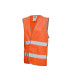 Γιλέκο εργασίας με ανακλαστικές ταινίες πορτοκαλί ΧL HVBLAOXL