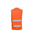 Γιλέκο εργασίας με ανακλαστικές ταινίες πορτοκαλί ΧL HVBLAOXL