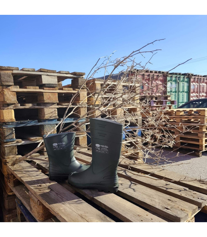 GTC Μπότες γονάτου Gaia PVC πράσινες No48