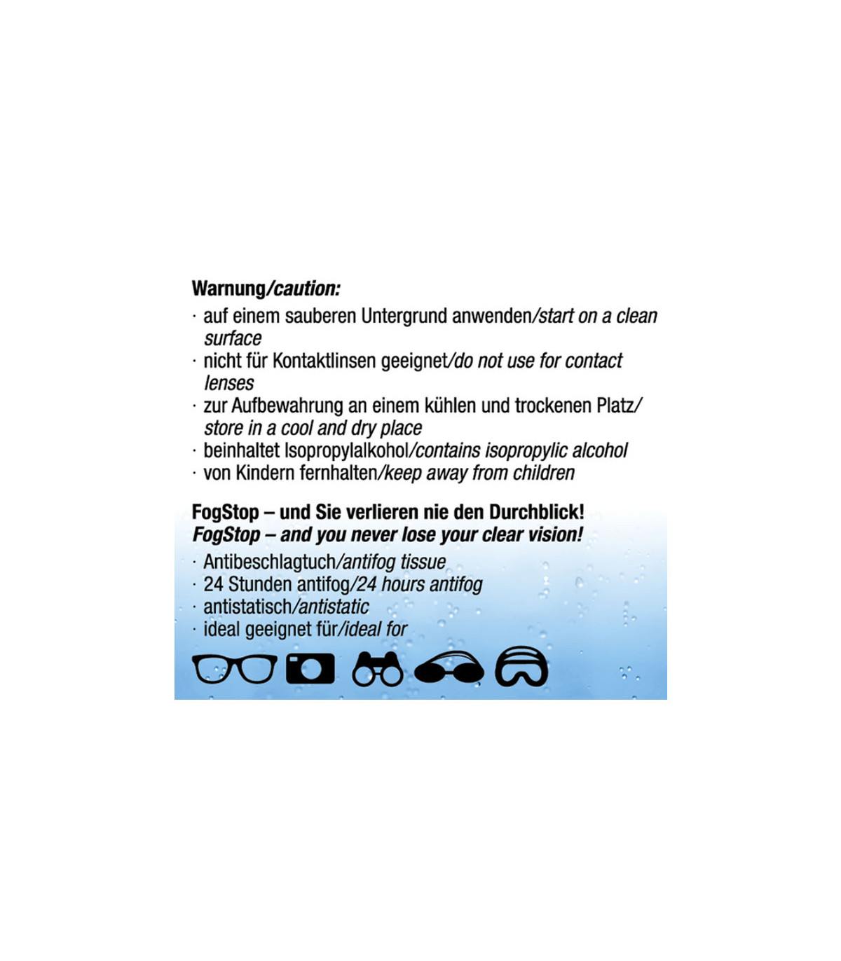 Swiss Eye Fog Stop Tactical