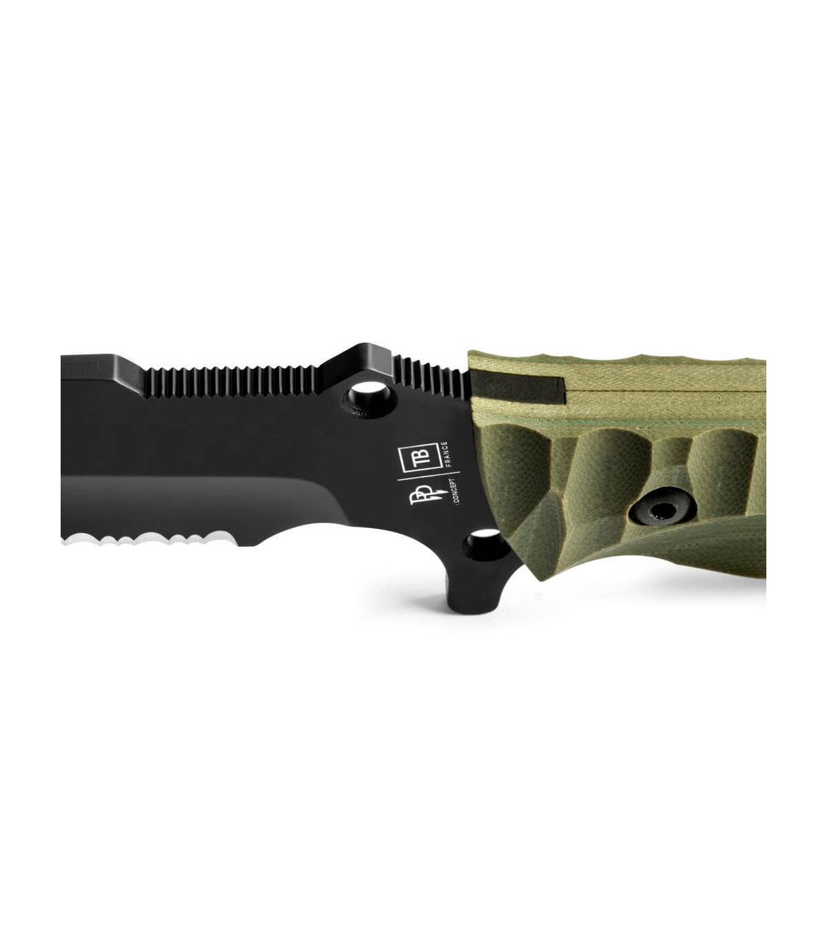 Maraudeur - G10 Χακί Serrations