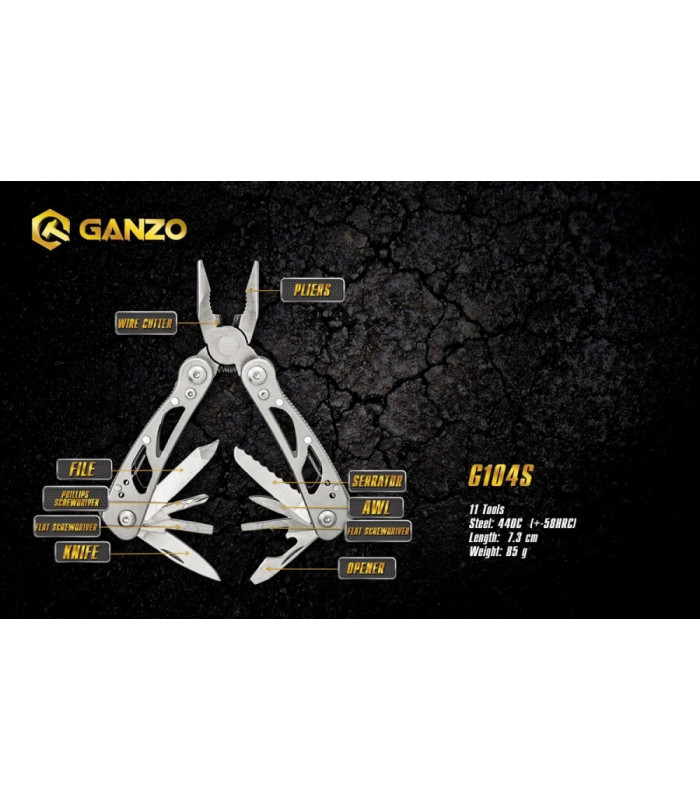 Πολυεργαλείο Ganzo G104